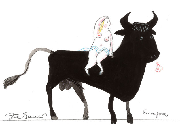 Jutta Bauer: Europa, skeptisch